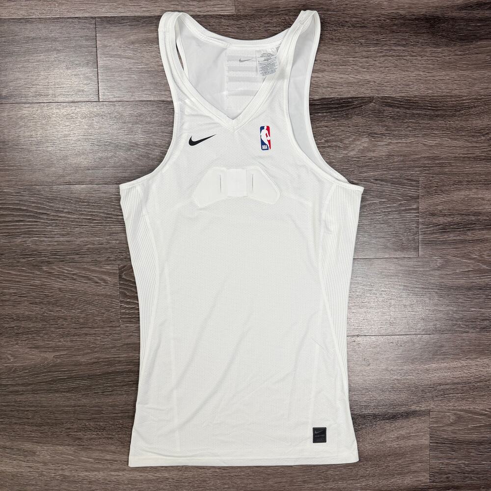 Nike NBA Player Issue Breathe Training Tank White XLT NEW 880805-100